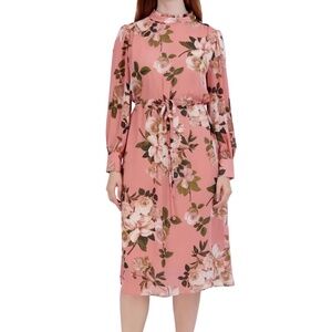 Julia Jordan pink Floral dress size 16